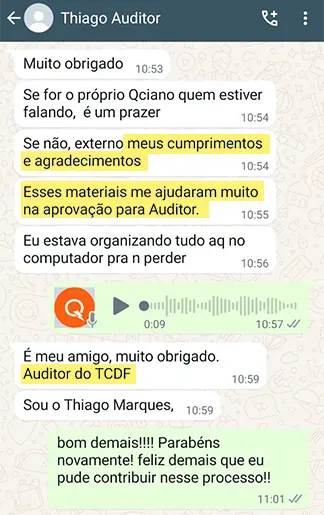 thiago auditor